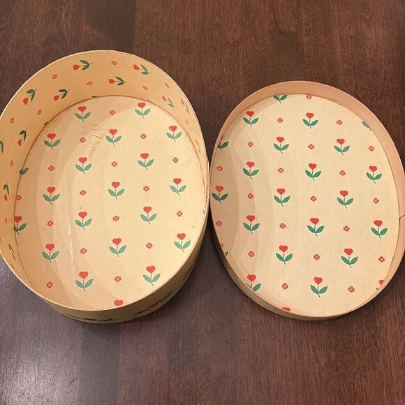 Painted Wooden Box with Fruit Design - Picture 6 of 6